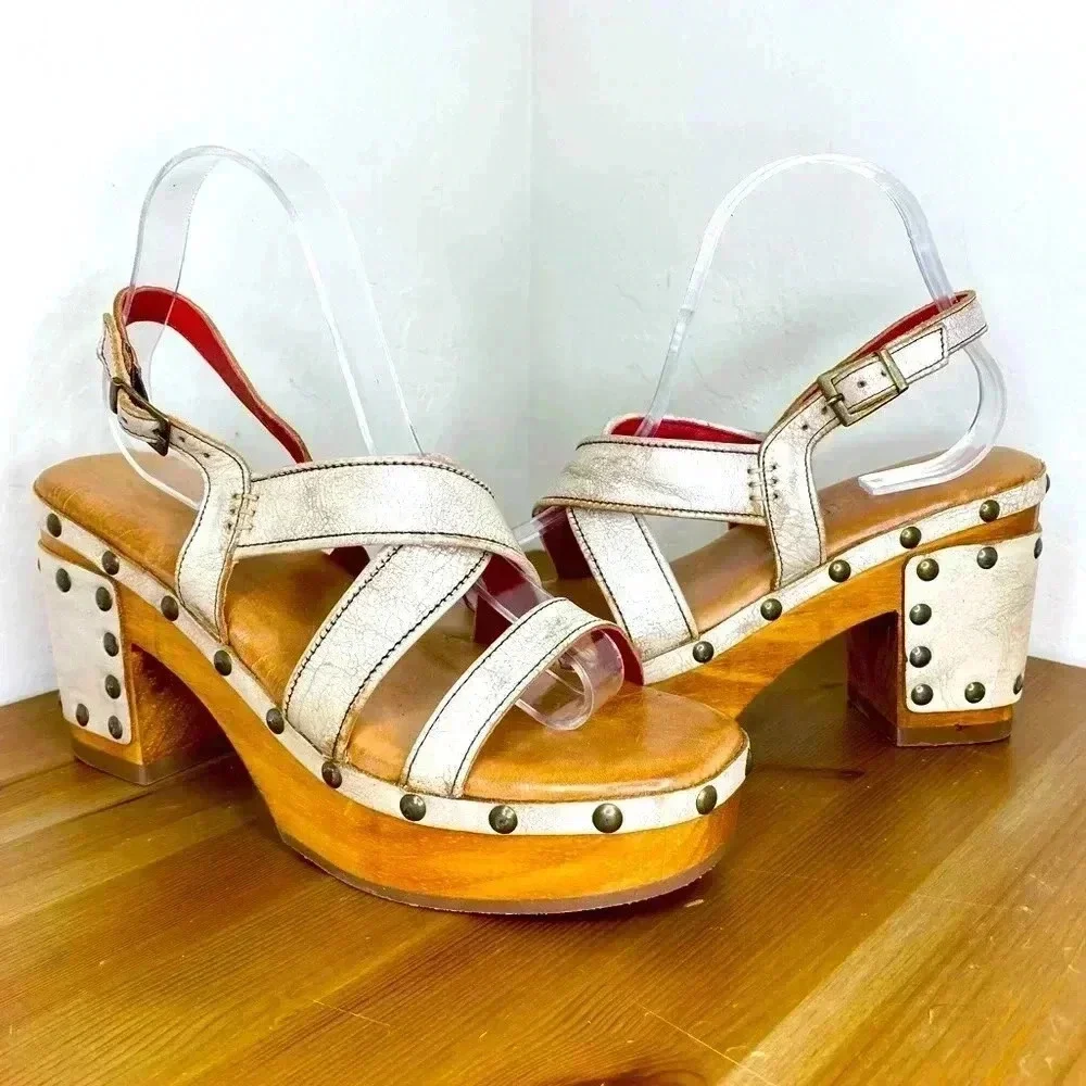 NEW BED STU Mediation Nectar Lux Butterfly Platform Sandals Size 10